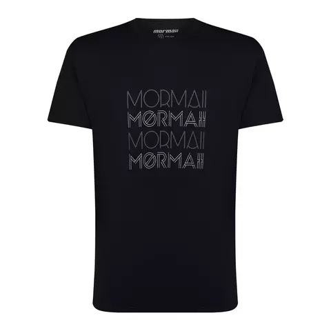 CAMISETA MASC MC BEACH SPORTS MORMAII 2740 PRETO