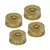 Botões de mixagem de guitarra FLEOR 4 PCS - sontazamusic - Instrumentos e acessórios 