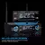 Microfone sem fio profissional Dual Channel, UHFGLXD2