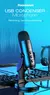 MIcrofone condensador Haomuren para PC, Mac, Podcast e Jogos - sontazamusic - Instrumentos e acessórios 