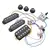 Captador de guitarra elétrica pré-wired cablagem, interruptor 5-Way, 2-1V na internet