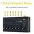 mixer mix600, mixer de som mini, 06 canais, ultra compacto baixo ruído