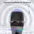 Imagem do Microfone Profissional Sem Fio LED, UHF