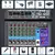 Mixer portátil profissional de 8 canais na internet