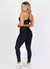 Conjunto Micro Canelado Legging Wonder + Top Sofia Preto na internet