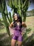 Macaquinho Júlia grape - KAPFIT Moda Fitness
