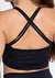 Top Essential Blackout Preto - KAPFIT Moda Fitness