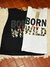 Musculosa Born- Negro- Blanco - comprar online