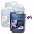 Detergente Ácido Roxinho WRS 5 Litros Pack com 4 Unidades