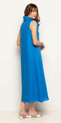 Vestido Ton Âge, longo em linho - comprar online