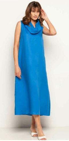 Vestido Ton Âge, longo em linho