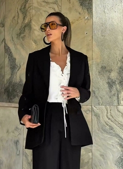 Blazer Alfaitaria com Bordados Ton Âge - casaco na internet