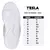 TÊNIS TESLA HERTZ ALL WHITE - roupaemarca