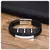 Vnox pulseira de couro trançado personalizada para homens