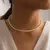 Conjunto de colar Cristal zircão coração estrela charme em camadas na internet