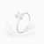 ZAHFIR Anel Oval Solitário - comprar online