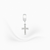 ZAHFIR Berloque Cruz Cravejada - comprar online