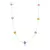 ZAHFIR Choker 7 Borboletas - buy online