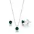 ZAHFIR Conjunto Ponto de Luz – Verde - comprar online