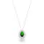 ZAHFIR Gargantilha Gota Cravejada – Verde - comprar online