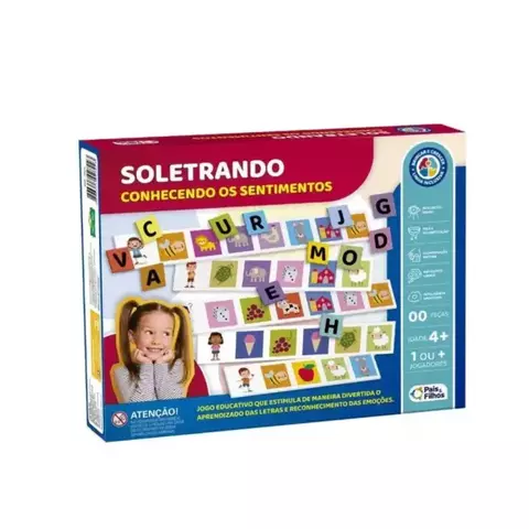 Soletrando Conhecendo os Sentimentos - Pais e Filhos - comprar online