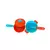 Kit Cozinha Completa Laranja com Azul - Tateti - BP Brinquedos