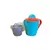Imagem do Kit Cozinha Completa Laranja com Azul - Tateti