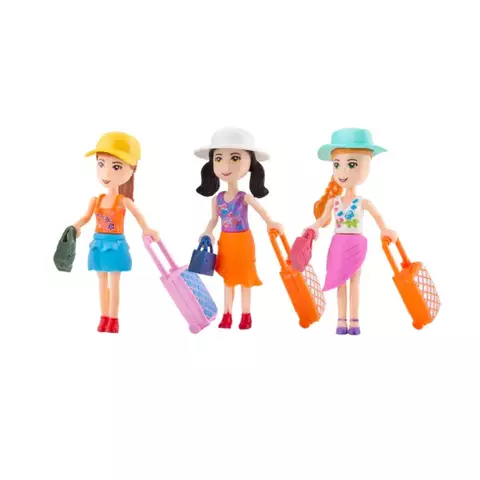 Kit 1 - 3 Bonecas Colecionáveis Best Friends - Polibrinq - comprar online