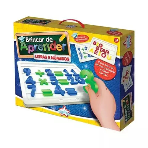 Brincar de Aprender Letras e Números - Big Star - comprar online