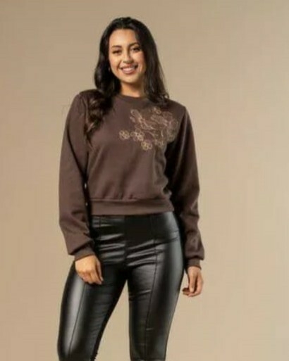 Blusão Bordado Máquina