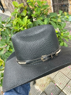 CHAPÉU ARIZONA ABA 12 PRETO UNISSEX - KB MODA COUNTRY