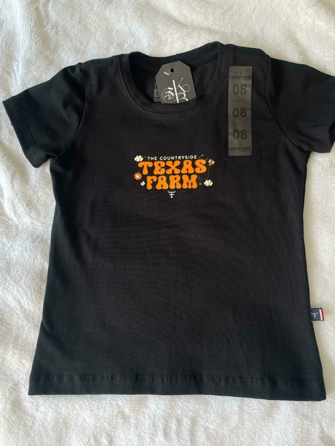 CAMISETA TEXAS FARM FEMININA INFANTIL