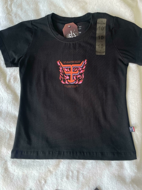 CAMISETA TEXAS FARM FEMININA INFANTIL