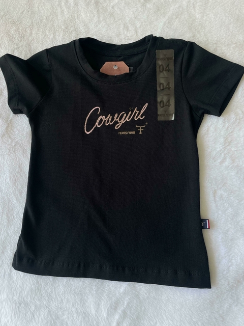 CAMISETA TEXAS FARM FEMININA INFANTIL