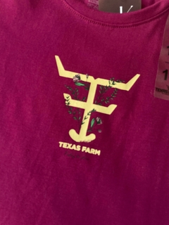 CAMISETA TEXAS FARM FEMININA INFANTIL - comprar online