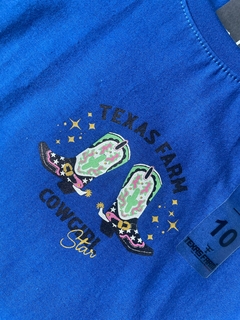 CAMISETA TEXAS FARM FEMININA INFANTIL - comprar online