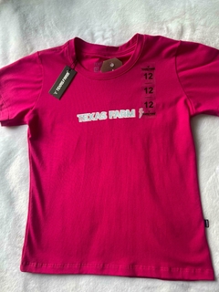 CAMISETA TEXAS FARM FEMININA INFANTIL