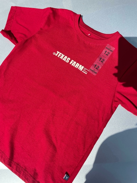 CAMISETA INFANTIL MASCULINA TEXAS FARM