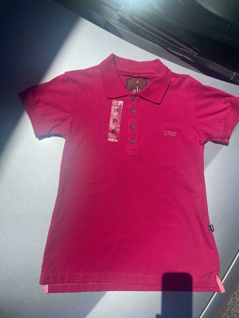 CAMISETA POLO TEXAS FARM FEMININA