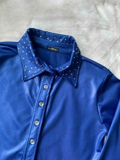 BODY CAMISA FEMININO COM PEDRARIA - comprar online