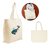 5 Pack Tote Bag Bolsa De Algodón Jenny 36x48x12