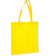 50 Bolsas Non Woven Amarillas Planas Personalizadas 35x40 - comprar en línea