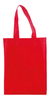 65 Bolsas Ecologicas Fuelle Rojas Personalizadas 34x38x15