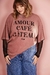 T-SHIRT OVER AMOUR CAFE - Carol Costa