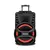 Caixa de Som Amplificada Amvox ACA 880 Vegas SFM, 880W RMS, Bluetooth, Iluminação LED Preto