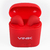 Fone De Ouvido Bluetooth Easy W1+ Tws True Wireless - Vermelho - loja online