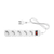 Protetor Eletronico C/ 5 Tomadas Branco Epe 205 - comprar online