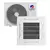Ar Condicionado Cassete Gree G-Prime Inverter Compact 36.000 BTUs Frio GULD36T1/A-S, Branco 220V