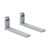 Suporte Para Microondas Cinza 12.8" - 19,4"