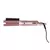 Prancha Gama Waver e Brush Keration, Rose/Preto Bivolt na internet
